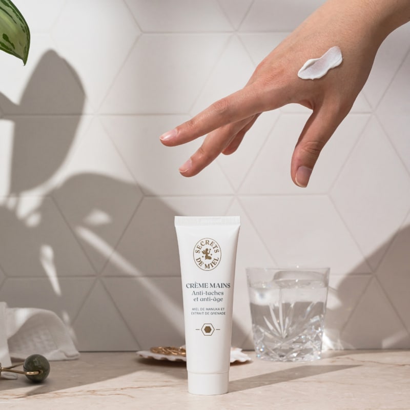 crème mains anti tache