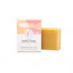 savon solide - 100% naturel - savon visage - apaisant - miel - miel de Tilleul - Secrets de Miel|Savon apaisant - Lait de riz