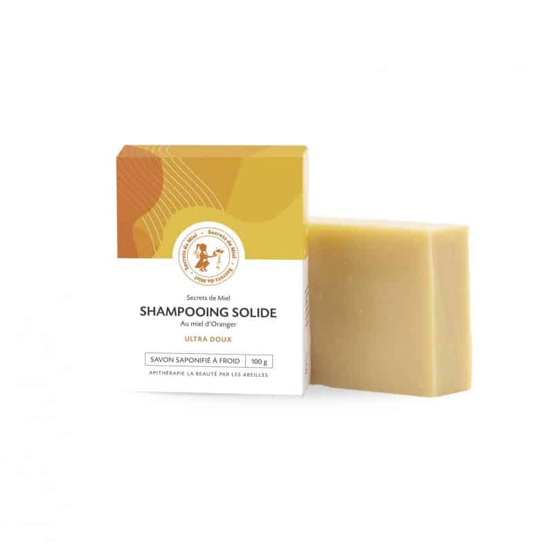 Shampooing solide - bon pour les cheveux - produit naturel - secrets de miel||