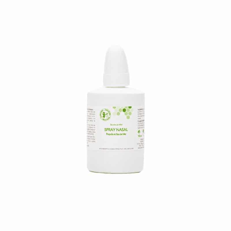 spray nasal - eau de mer - propolis - nez bouché - nez congestionné - hygiène nasale - Secrets de Miel|Spray Nasal - produit naturel - plantes - malade - eau de mer - protège le nez - Secrets de Miel